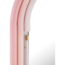 carri pink wall mirror   