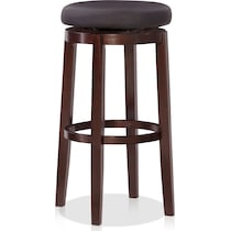 carrie black bar stool   