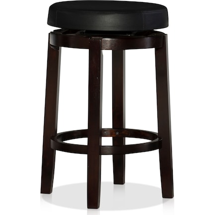 Carrie Counter-Height Stool - Black