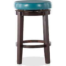 carrie blue counter height stool   