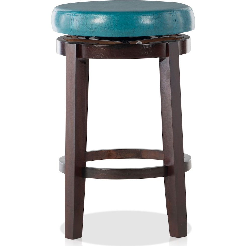 carrie blue counter height stool   
