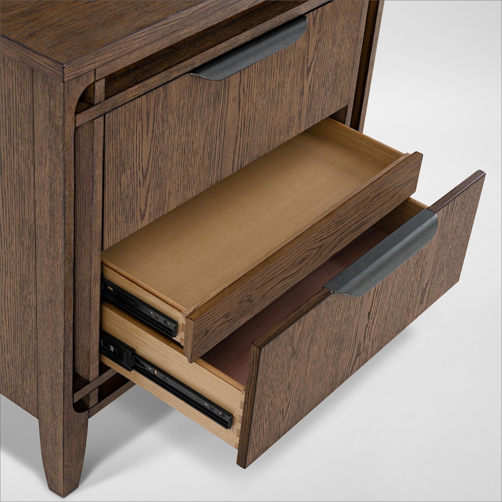 carter bedroom brown  pc king bedroom   