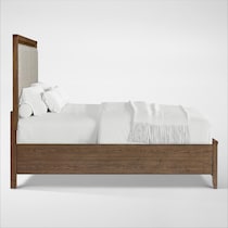 carter bedroom brown  pc king bedroom   