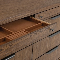 carter bedroom brown  pc king bedroom   