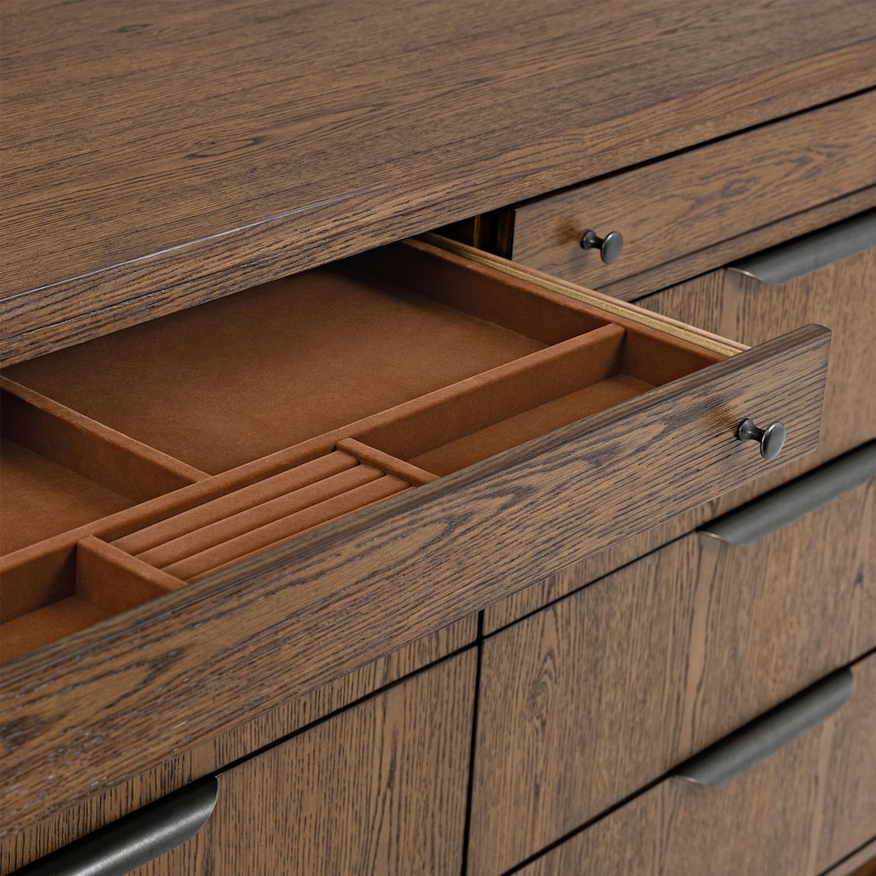 carter bedroom brown  pc king bedroom   