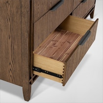 carter bedroom brown  pc king bedroom   