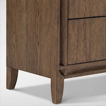 carter bedroom brown  pc king bedroom   
