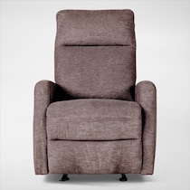 carter light brown swivel chair   