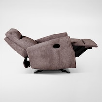 carter light brown swivel chair   