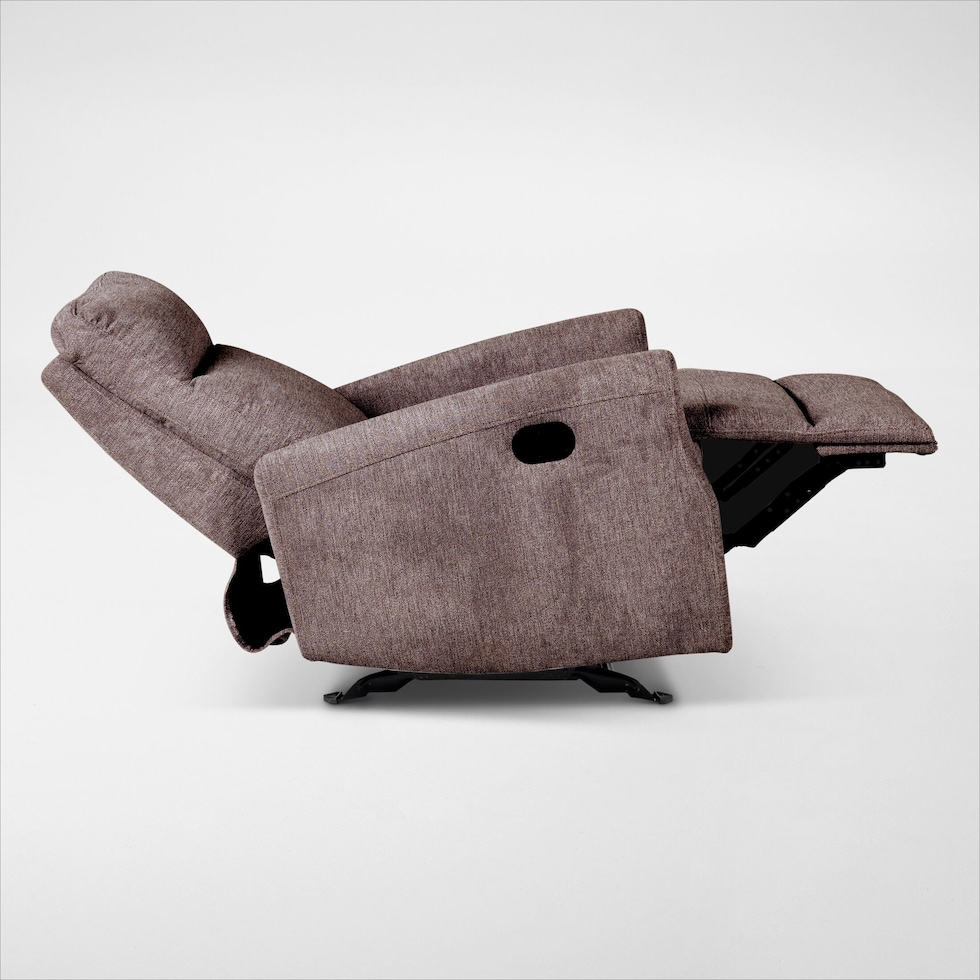 carter light brown swivel chair   