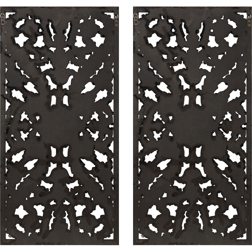 carvel dark brown wall art   