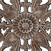 carvel dark brown wall art   