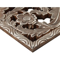 carvel dark brown wall art   