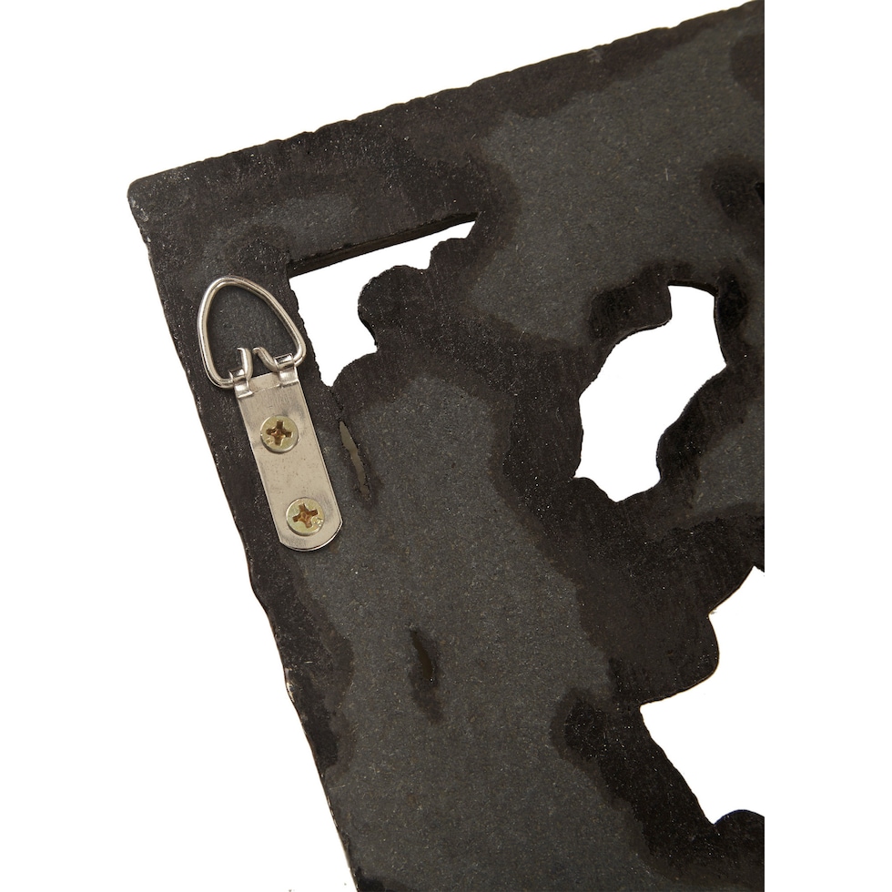 carvel dark brown wall art   