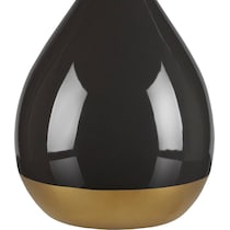 cary black table lamp   