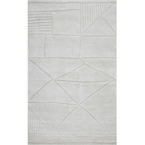 casablanca white area rug  x    