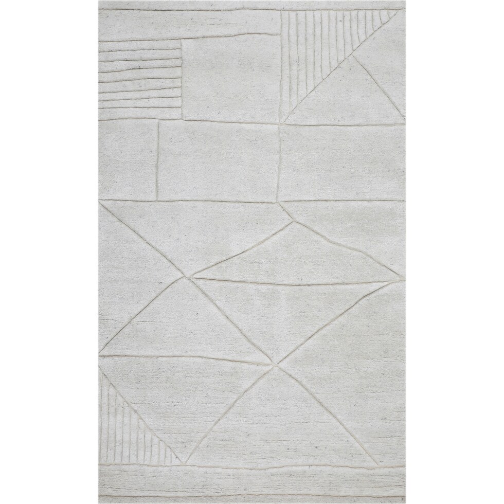 casablanca white area rug  x    