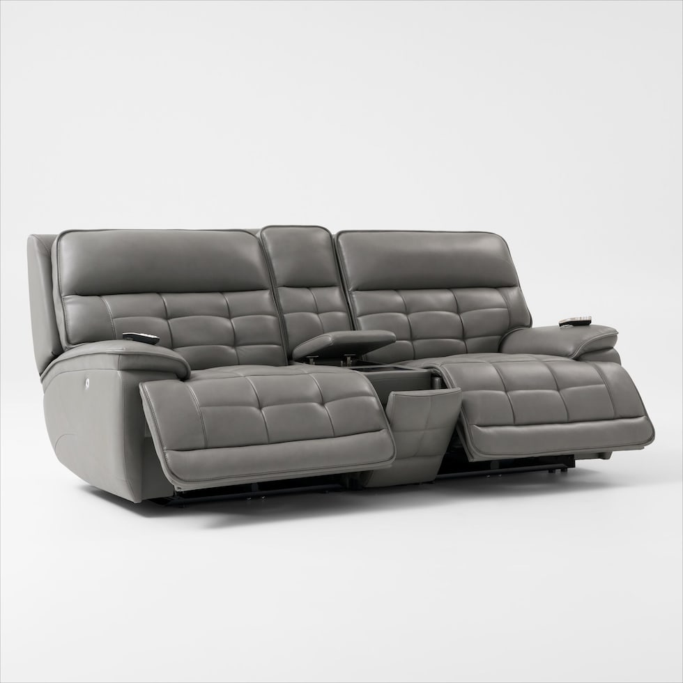 cascade gray loveseat   