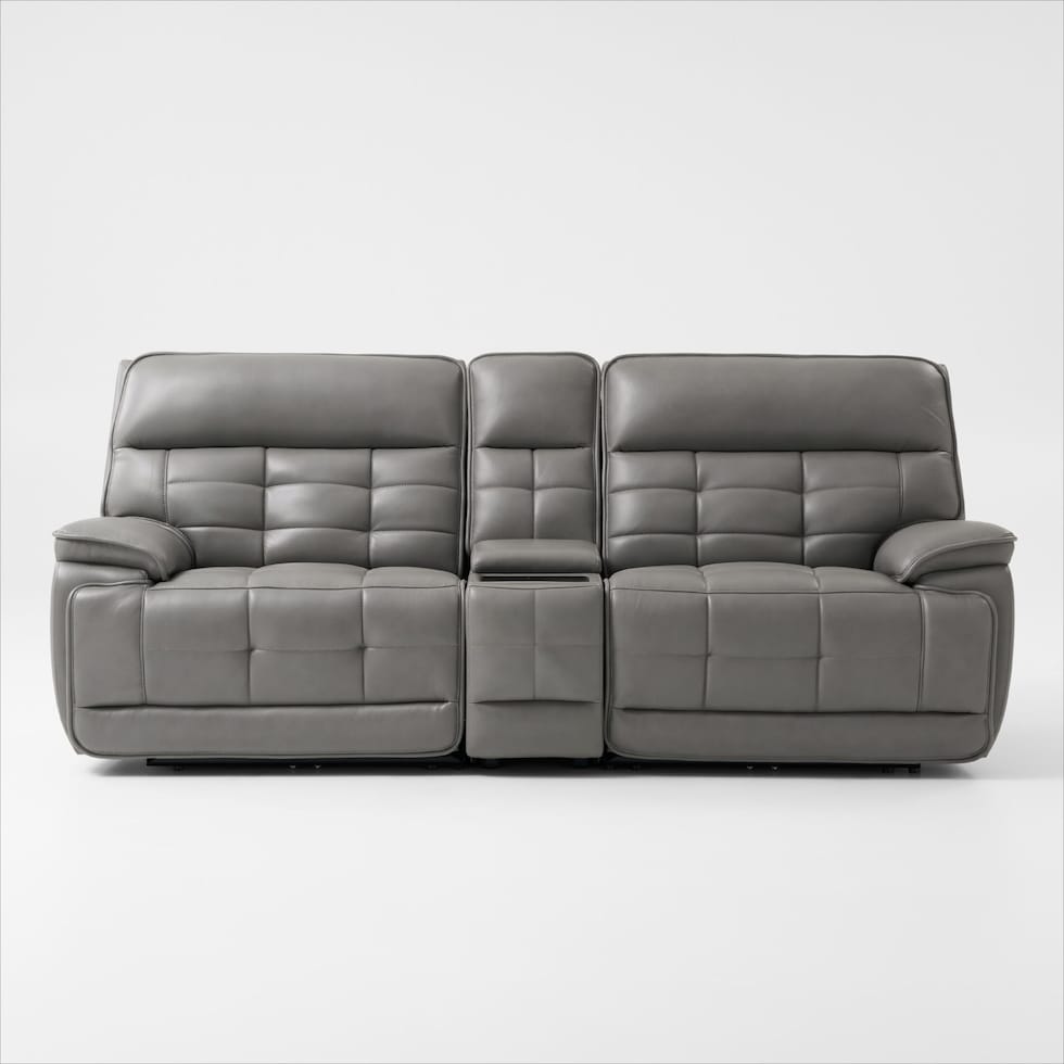 cascade gray loveseat   