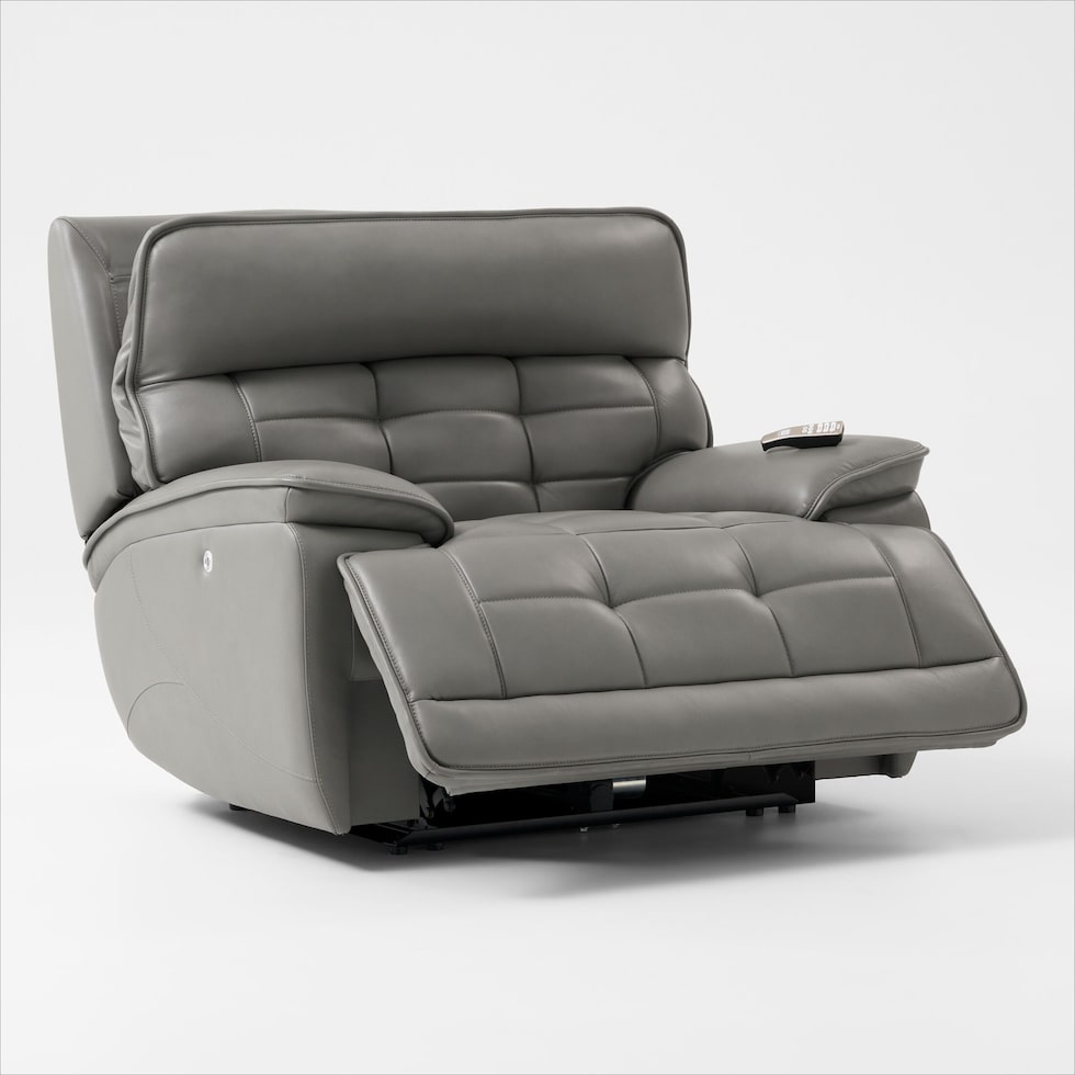 cascade gray recliner   