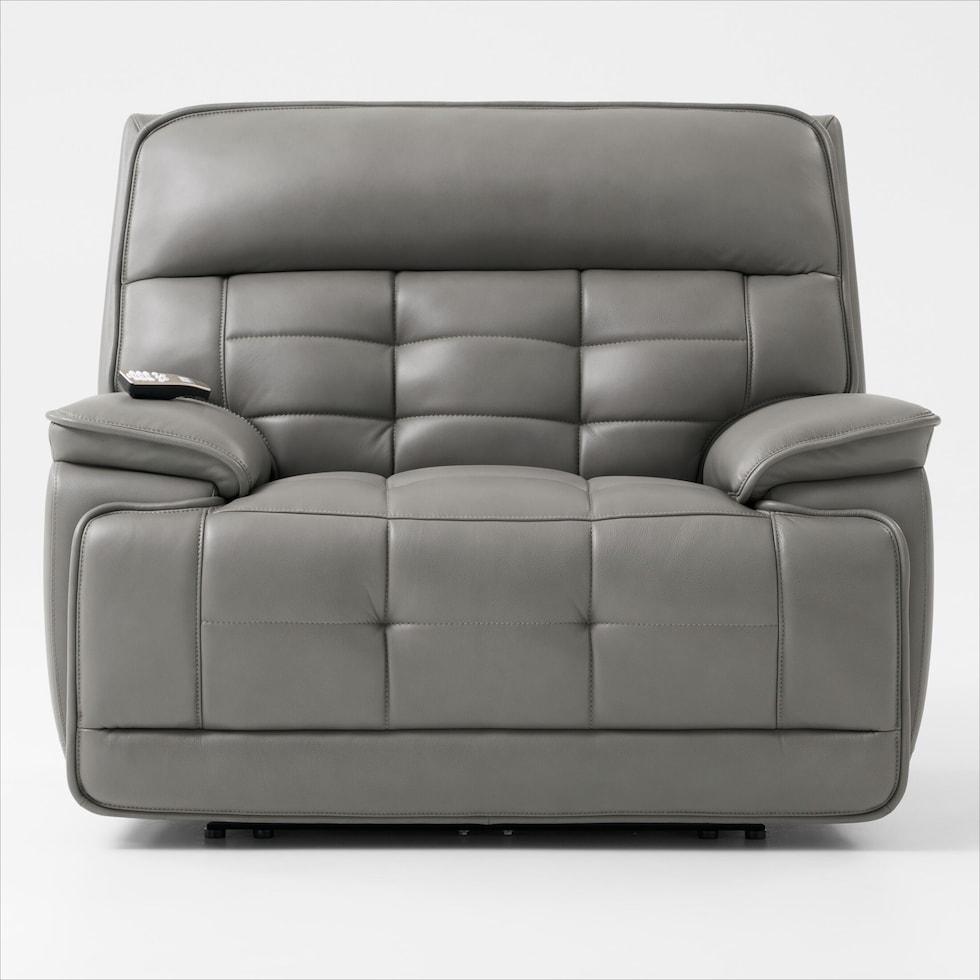 cascade gray recliner   