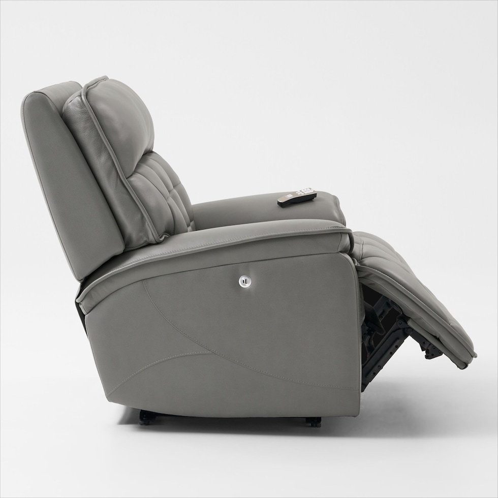 cascade gray recliner   