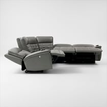 cascade gray sectional   