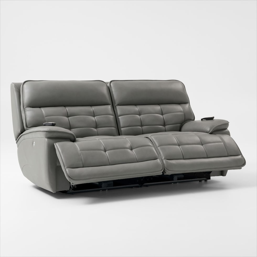 cascade gray sofa   