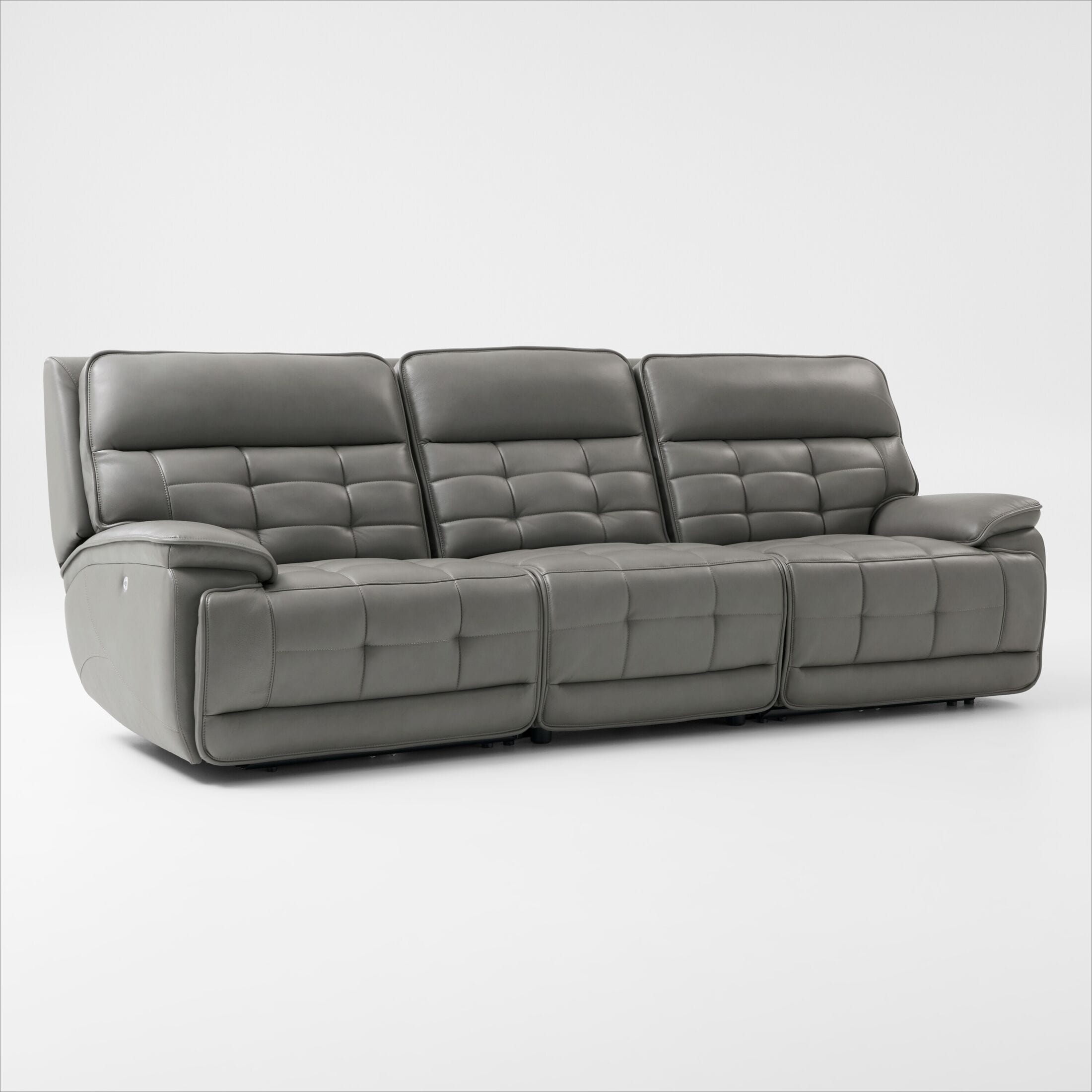 Cascade 3 Piece Triple Power Reclining Sofa American Signature Furniture 0922