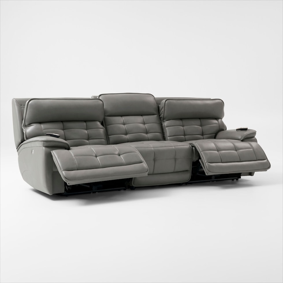 cascade gray sofa   