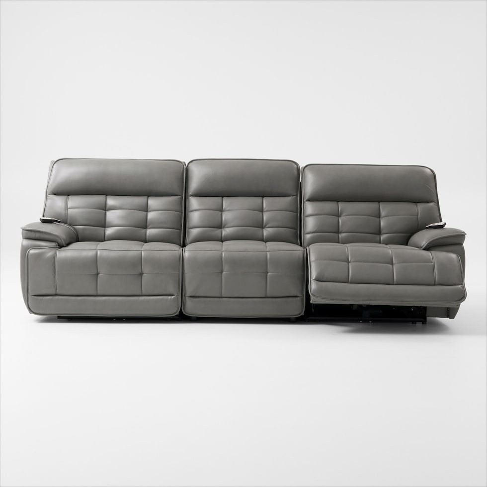 cascade gray sofa   