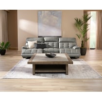 cascade gray sofa   