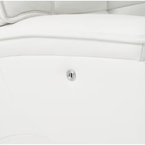 cascade white recliner   