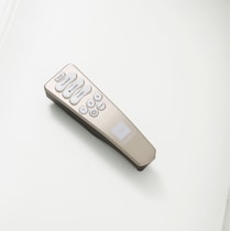 cascade white recliner   