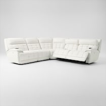 cascade white sectional   