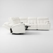 cascade white sectional   