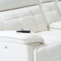 cascade white sectional   