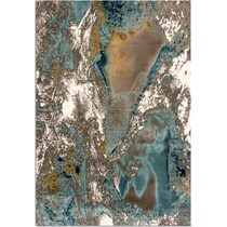 cascades multicolor area rug  x    