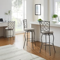 casey gray counter height stool   