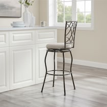 casey gray counter height stool   