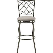 casey gray counter height stool   