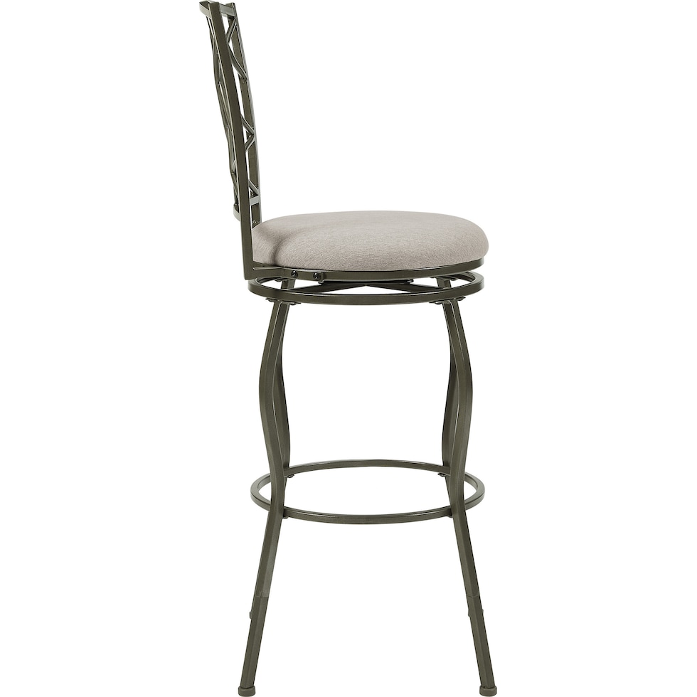 casey gray counter height stool   