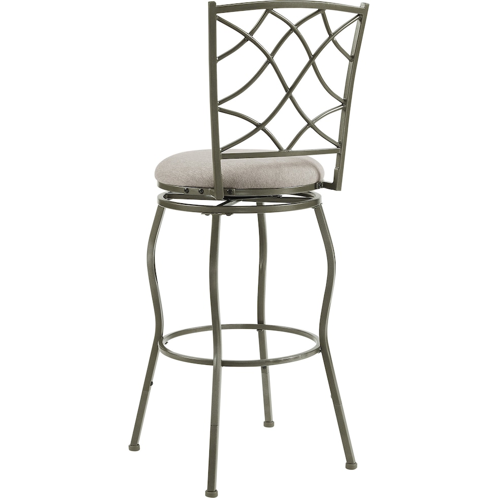 casey gray counter height stool   