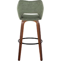 casio green light walnut bar stool   