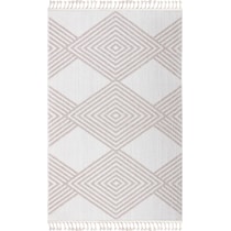 cassia beige white area rug  x    