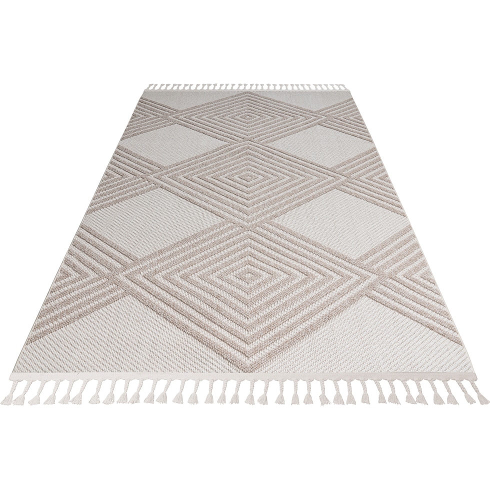 cassia beige white area rug  x    