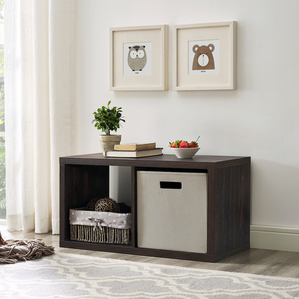 cassidy dark brown shelf   