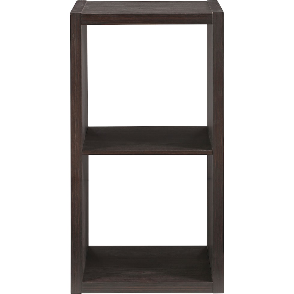 cassidy dark brown shelf   