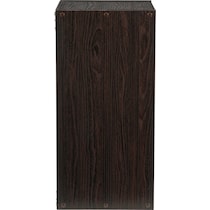 cassidy dark brown shelf   