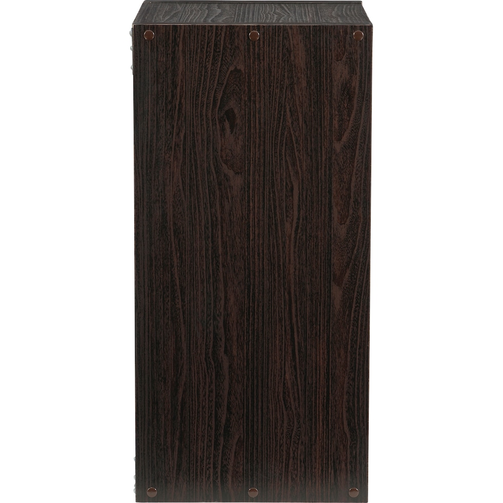 cassidy dark brown shelf   